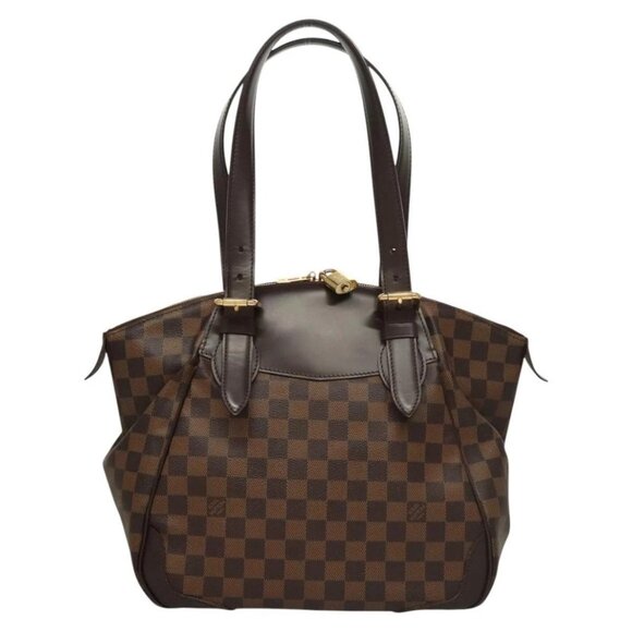 LOUIS VUITTON Damier Ebene Verona MM Shoulder Bag N41118 LV Auth nb379V - Picture 2 of 16